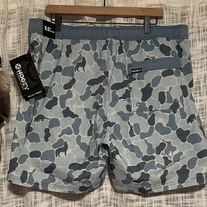 Hooey Gray and Blue Camo Board Shorts